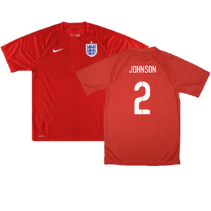 England 2014-16 Away Shirt (XL) (Very Good) (JOHNSON 2)_0