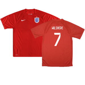 England 2014-16 Away Shirt (XL) (Very Good) (WILSHERE 7)_0