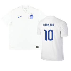 England 2014-16 Home Shirt (M) (Good) (CHARLTON 10)_0