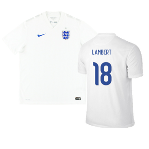 England 2014-16 Home Shirt (XL) (Good) (LAMBERT 18)_0