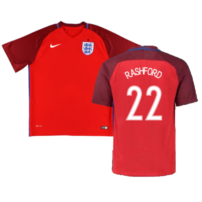 England 2016-17 Away Shirt (S) (Very Good) (Rashford 22)