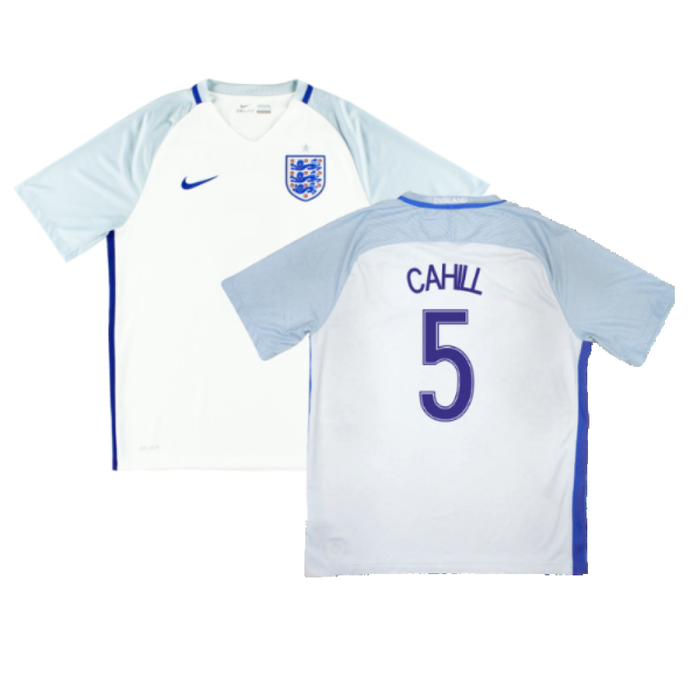 England 2016-17 Home Shirt (M) (Excellent) (Cahill 5)