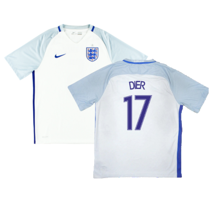 England 2016-17 Home Shirt (M) (Very Good) (Dier 17)