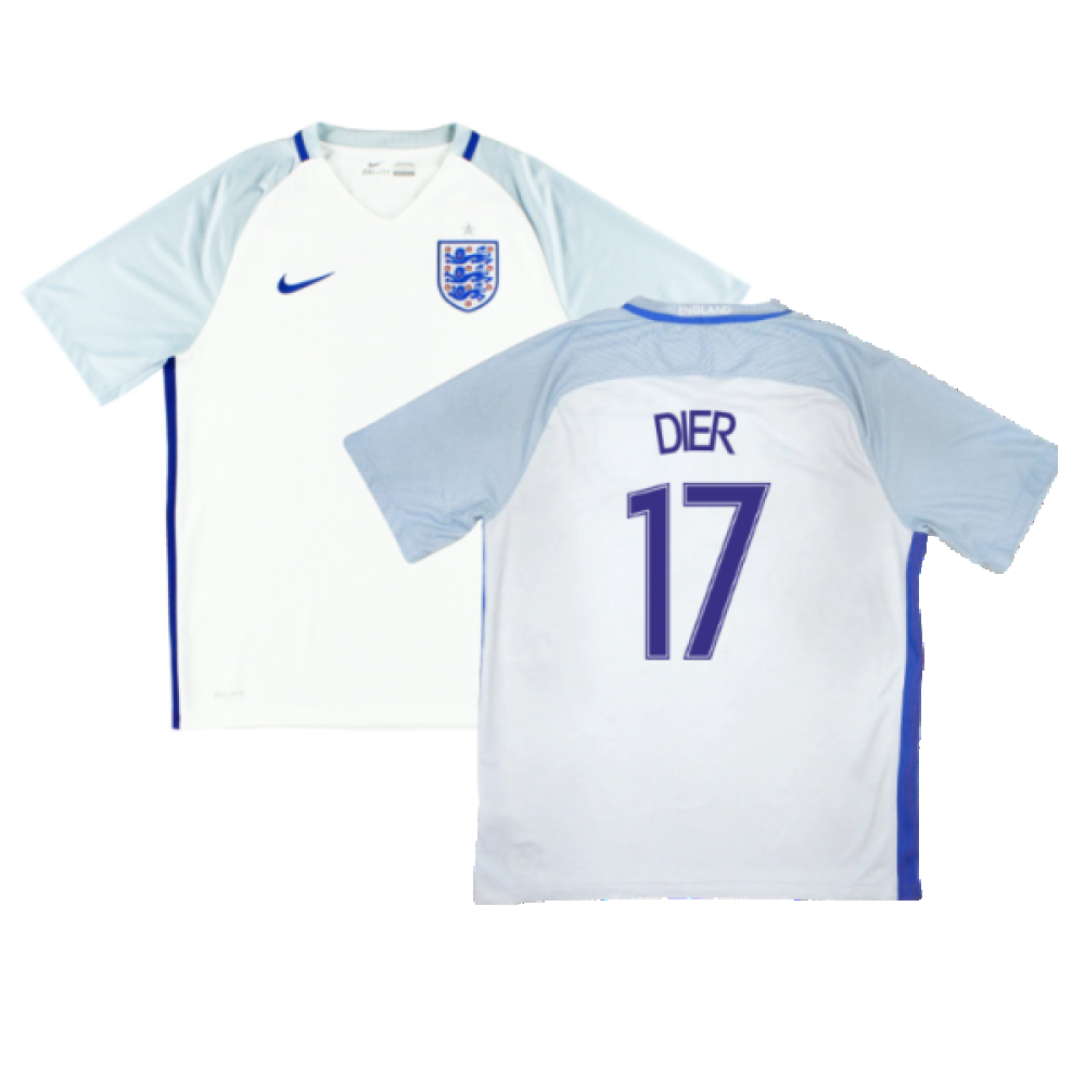 England 2016-17 Home Shirt (M) (Excellent) (Dier 17)_0