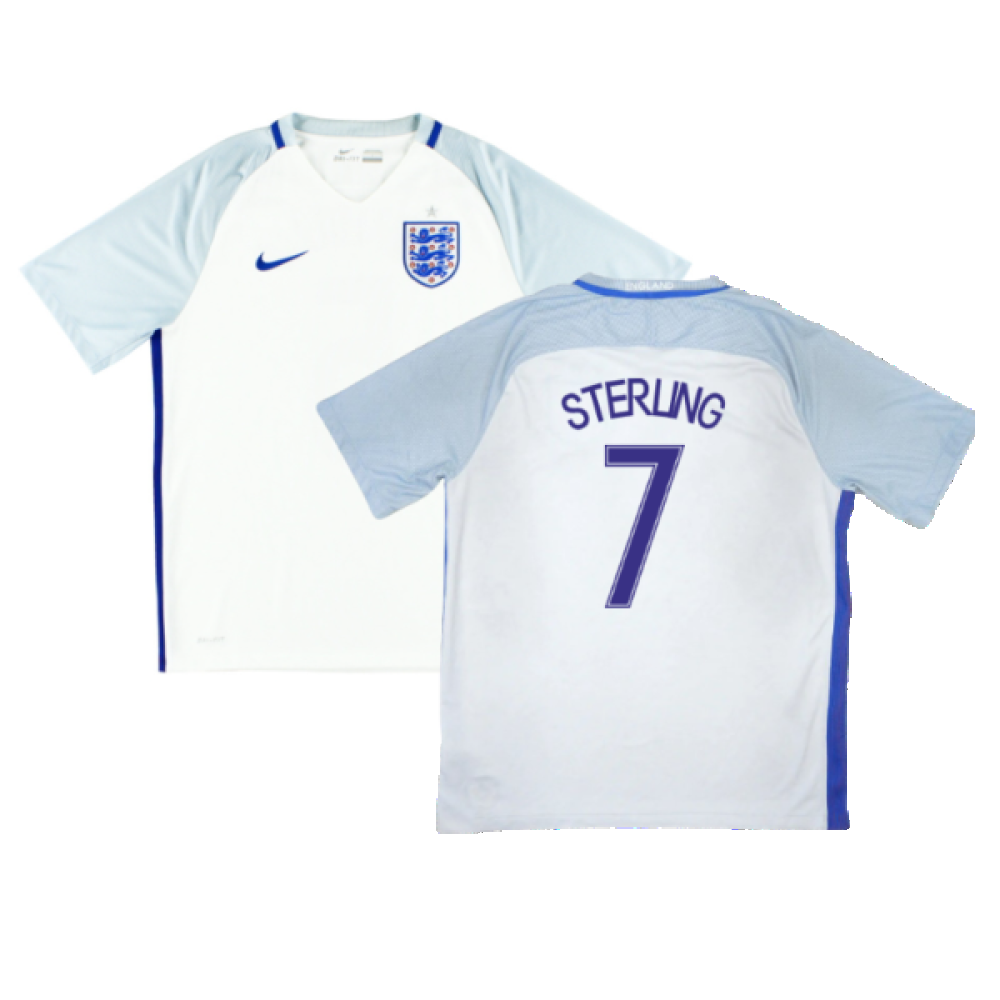 England 2016-17 Home Shirt (Very Good) (Sterling 7)_0