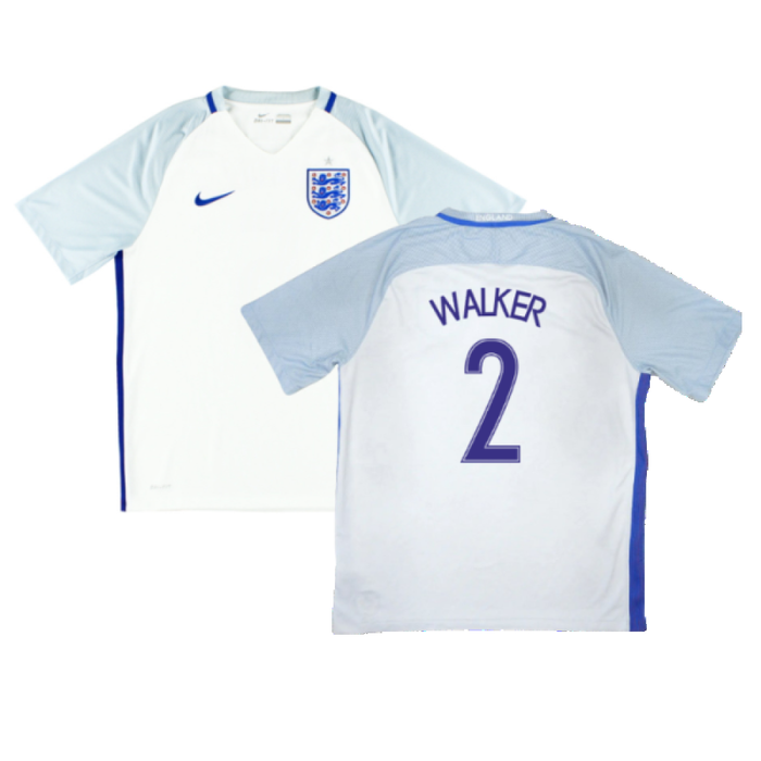 England 2016-17 Home Shirt (M) (Excellent) (Walker 2)