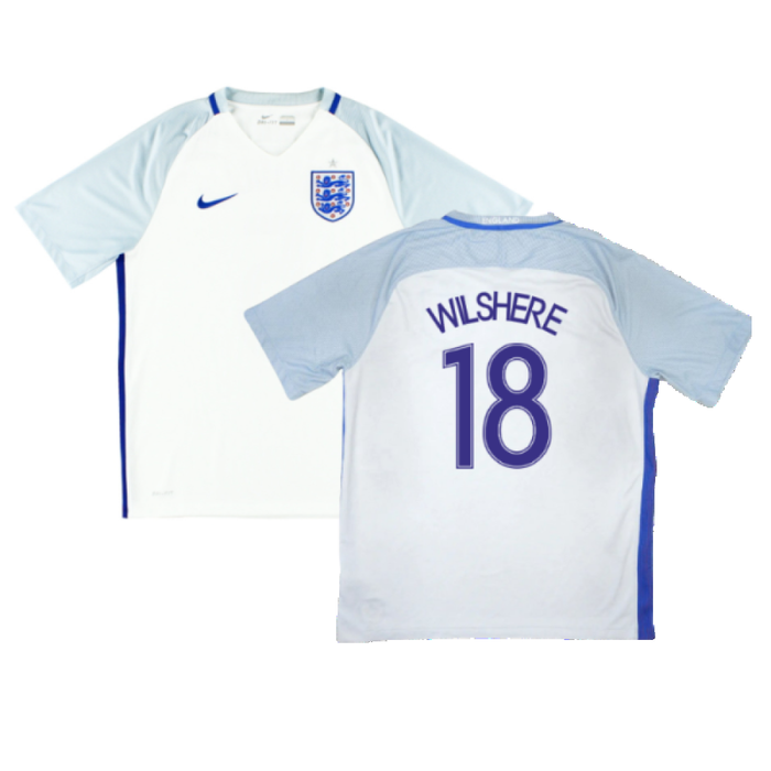 England 2016-17 Home Shirt (M) (Very Good) (Wilshere 18)