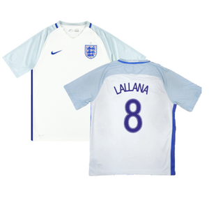 England 2016-18 Home (L) Barkley #19 (Excellent) (Lallana 8)_0