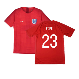 England 2018-19 Away Shirt (XL BOYS) (Excellent) (Pope 23)_0