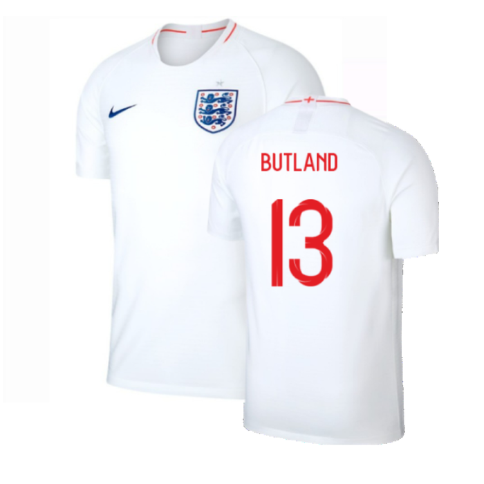 England 2018-19 Home Shirt (Infant M) (Excellent) (Butland 13)