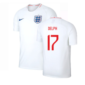 England 2018-19 Home Shirt (S) (Very Good) (Delph 17)_0