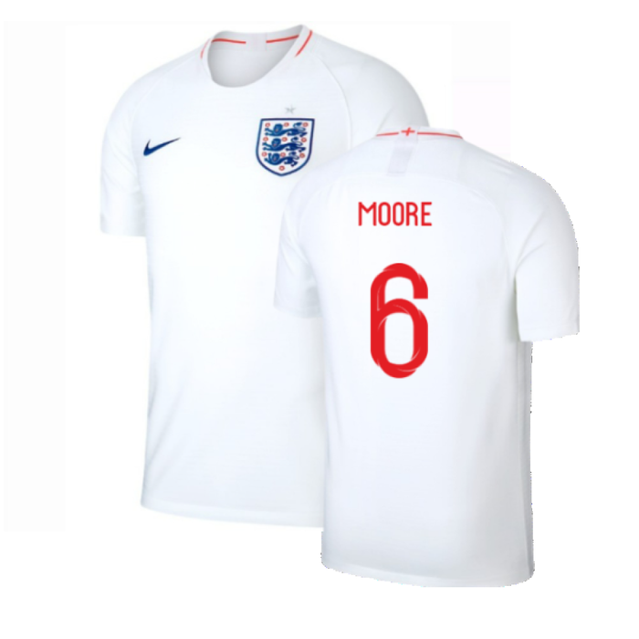 England 2018-19 Home Shirt (Infant M) (Excellent) (Moore 6)