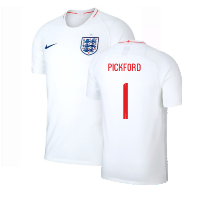 England 2018-19 Home Shirt (S) (Very Good) (Pickford 1)