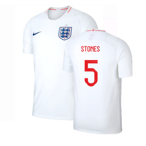 England 2018-19 Home Shirt (Infant M) (Excellent) (Stones 5)_0