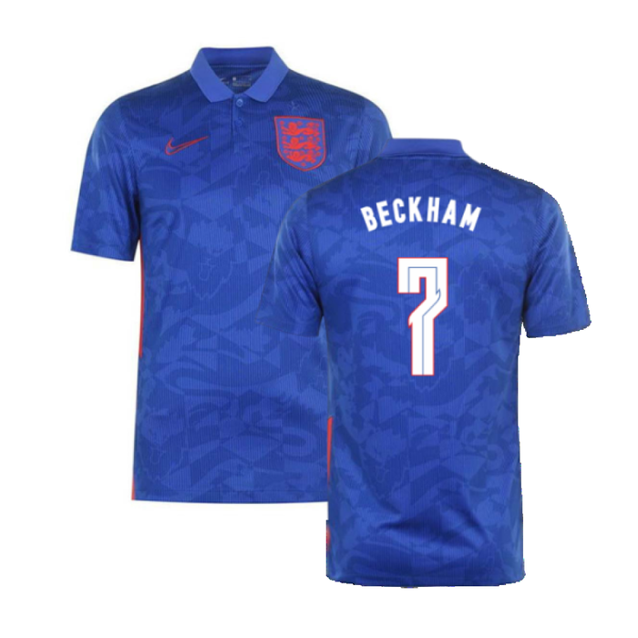 England 2020-21 Away Shirt (Small Boys) (Excellent) (Beckham 7)