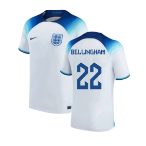 England 2022-2023 Home Shirt (Kids) (MB) (Excellent) (Bellingham 22)_0