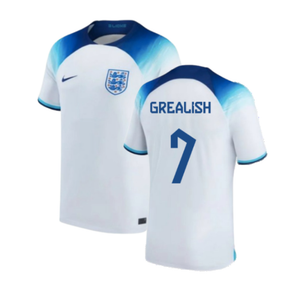 England 2022-2023 Home Shirt (Kids) (MB) (Excellent) (Grealish 7)_0