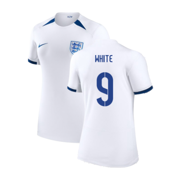 England 2023-2024 Womens Home Stadium Shirt (M) (Very Good) (WHITE 9)