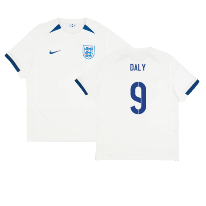 England 2023-24 Womens World Cup Home Shirt (S) (DALY 9) (Excellent)