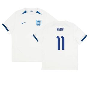 England 2023-24 Womens World Cup Home Shirt (S) (HEMP 11) (Excellent)_0