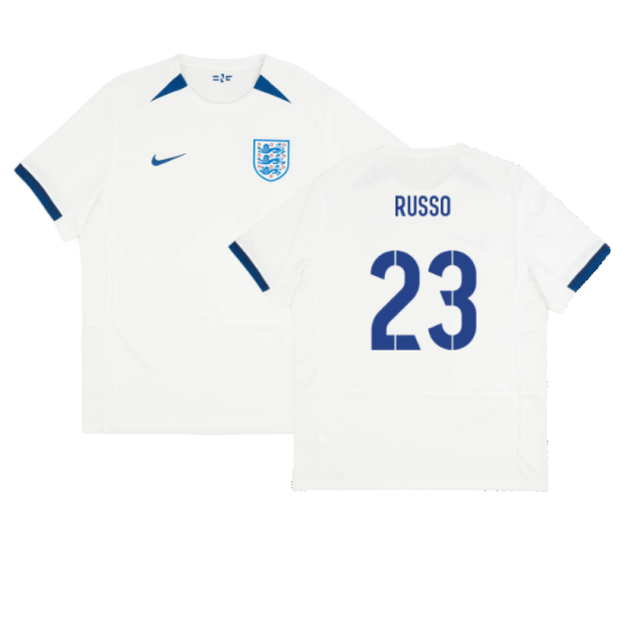 England 2023-24 Womens World Cup Home Shirt (S) (RUSSO 23) (Excellent)