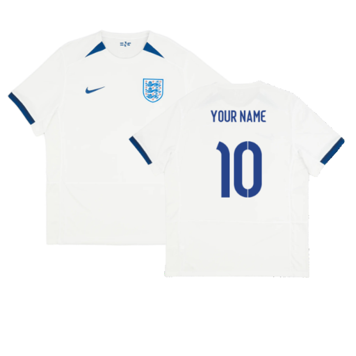 England 2023-24 Womens World Cup Home Shirt (S) (Your Name 10) (Excellent)