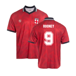 England Clasico De Futebol Retro Away Shirt (L) (BNWT) (ROONEY 9)_0