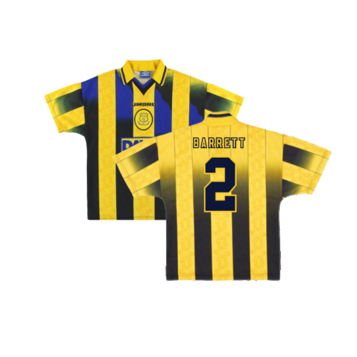 Everton 1996-97 Away Shirt (Excellent) (Barrett 2)