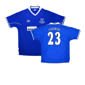 Everton 1999-00 Home Shirt (XL) (Excellent) (COLEMAN 23)_0