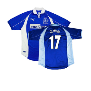 Everton 2000-01 Home Shirt (S) (Excellent) (Gemmill 17)_0