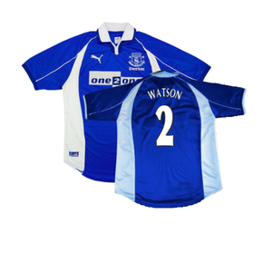 Everton 2000-01 Home Shirt (S) (Excellent) (Watson 2)_0