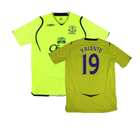 Everton 2008-09 Third Shirt (Excellent) (Valente 19)_0