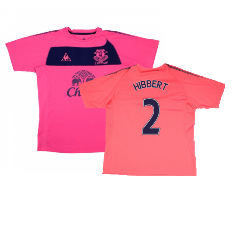 Everton 2010-11 Away Shirt (XL) (Very Good) (Hibbert 2)_0