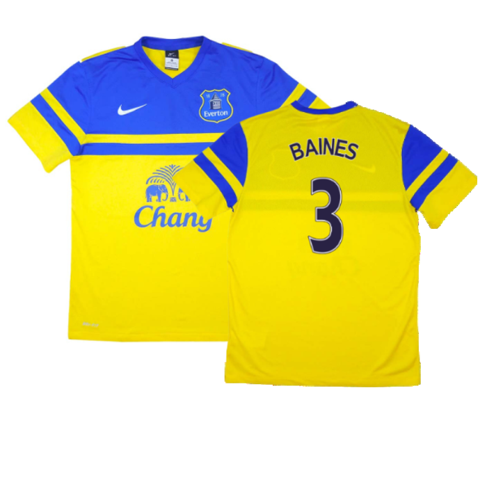 Everton 2013-14 Away Shirt (M) (Excellent) (Baines 3)