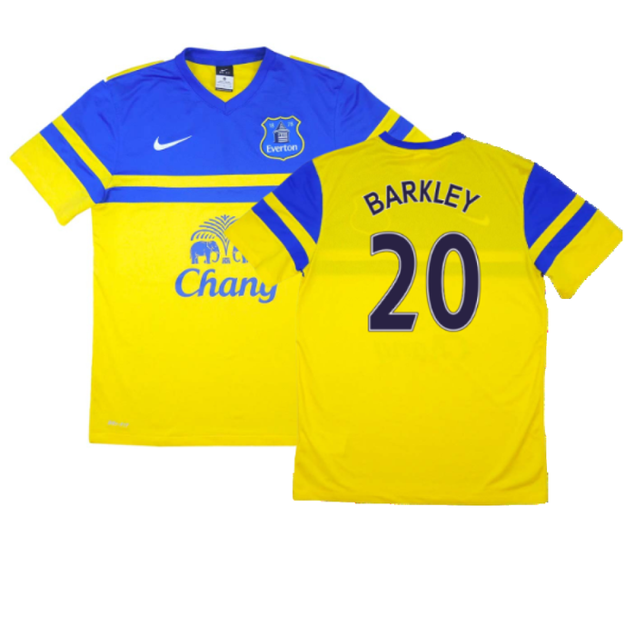 Everton 2013-14 Away Shirt (M) (Excellent) (Barkley 20)