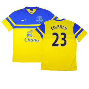 Everton 2013-14 Away Shirt (M) (Excellent) (Coleman 23)_0