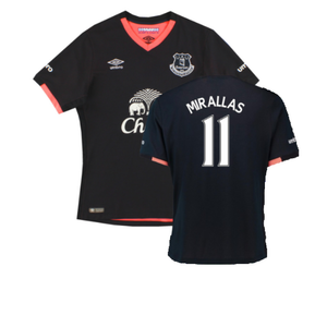 Everton 2016-17 Away Shirt (Very Good) (MIRALLAS 11)_0