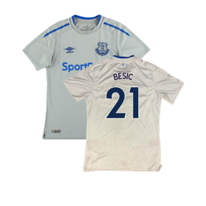 Everton 2017-18 Away Shirt (Good) (Besic 21)_0