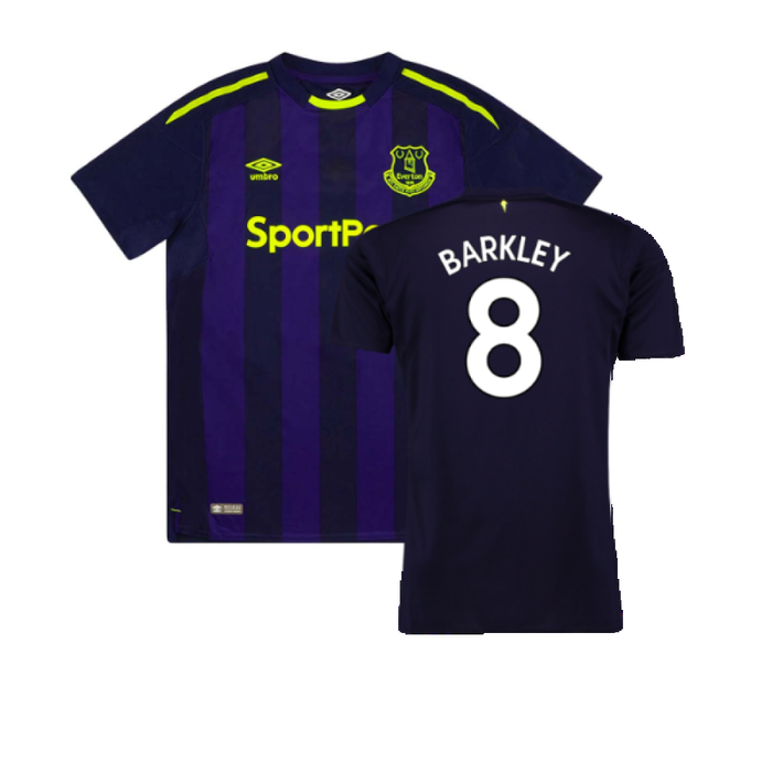 Everton 2017-18 Third (L) (Excellent) (Barkley 8)