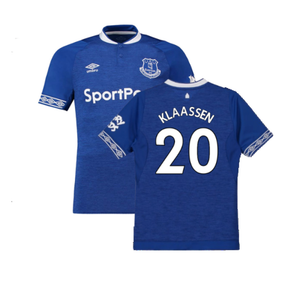 Everton 2018-19 Home Shirt (S) (Excellent) (Klaassen 20)_0