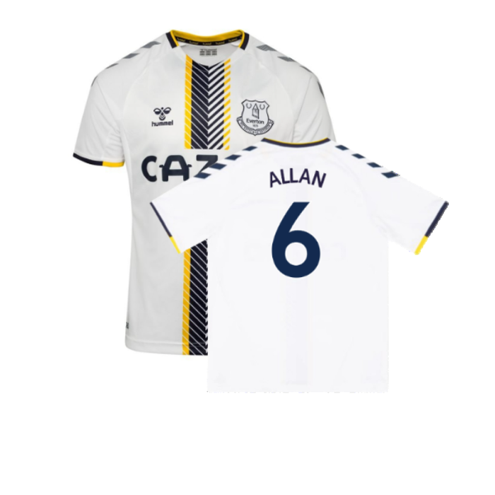 Everton 2021-22 Third Shirt (5XL) (Very Good) (ALLAN 6)