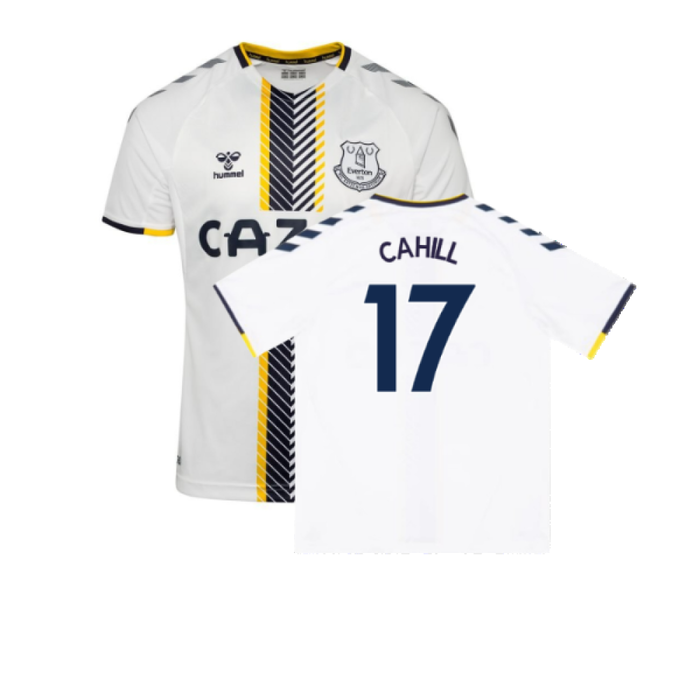 Everton 2021-22 Third Shirt (5XL) (Very Good) (CAHILL 17)