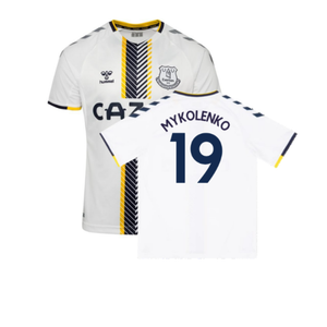 Everton 2021-22 Third Shirt (5XL) (Very Good) (MYKOLENKO 19)_0