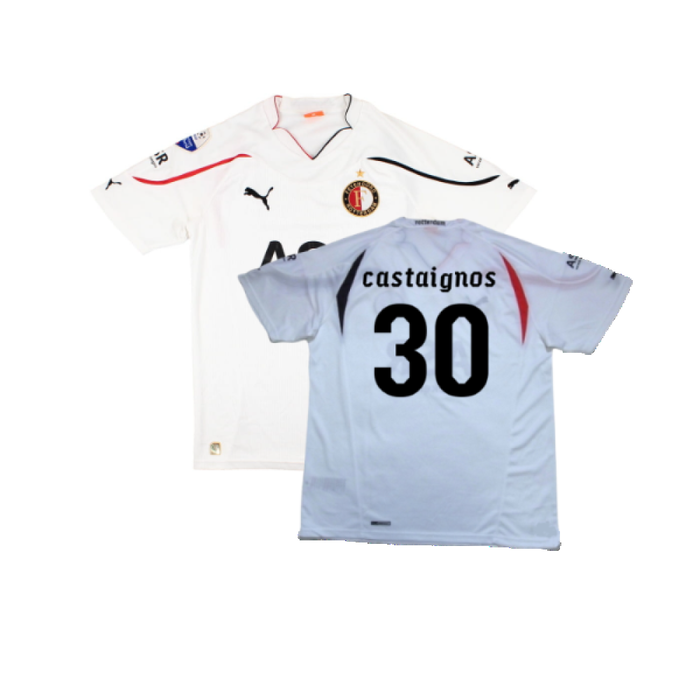 Feyenoord 2010-11 Away Shirt (Excellent) (Castaignos 30)