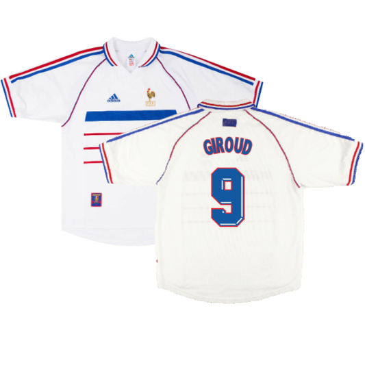 France 1998-2000 Away Shirt (M) (Very Good) (GIROUD 9)_0