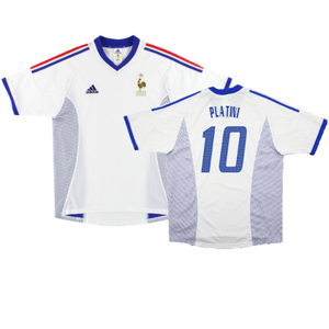 France 2002-04 Away Shirt (L) (Excellent) (PLATINI 10)_0