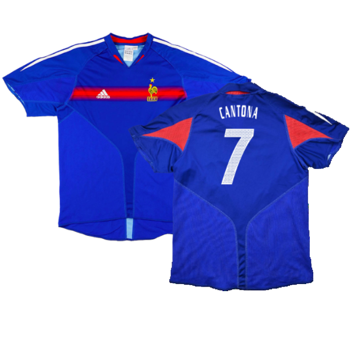 France 2004-06 Home (L) (Excellent) (CANTONA 7)