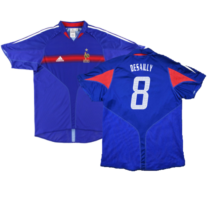 France 2004-06 Home Shirt (S) (Excellent) (Desailly 8)