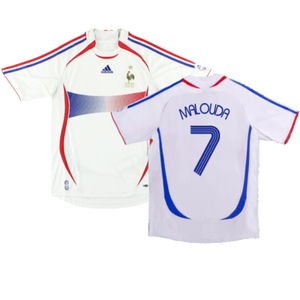 France 2006-07 Away Shirt (L) (Fair) (Malouda 7)_0