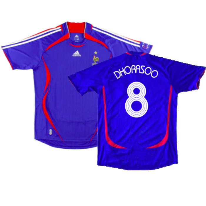 France 2006-08 Home Shirt (L) (Good) (Dhorasoo 8)